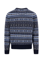 O-Neck, Jacquard, Lambswool*RWS