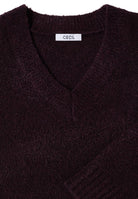 Bouclé V-Neck Pullover