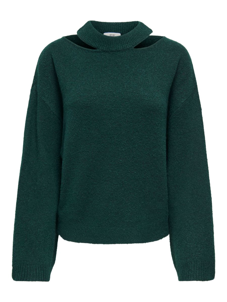 JDYDEBBIE L/S O-NECK CUT OUT PULL KNT