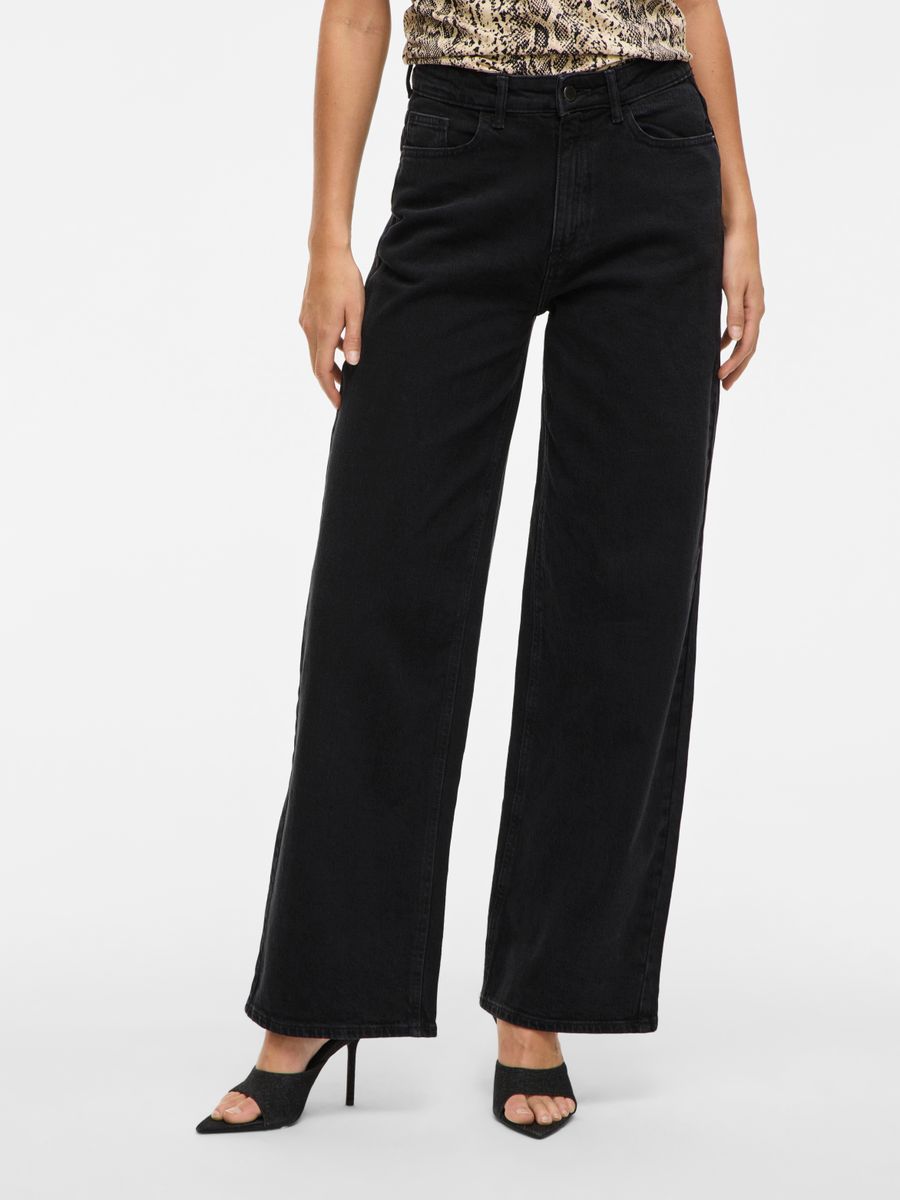 VIFREYA JAF HW WIDE JEANS - NOOS