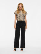 VIFREYA JAF HW WIDE JEANS - NOOS