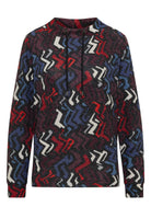 Cosy Shirt mit Grafikmuster