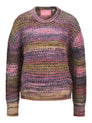 JXSIMONE SPACE DYE CREW NECK KNIT S