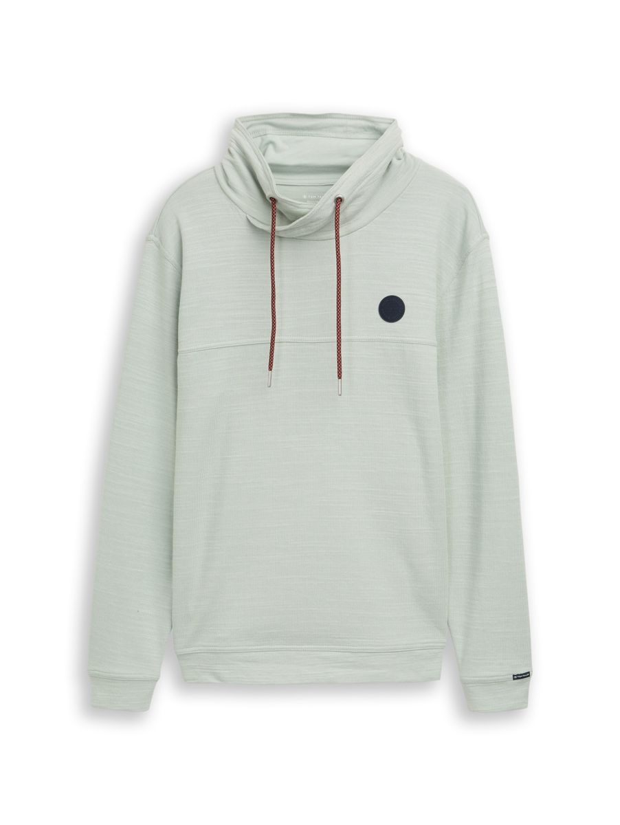 Snood Langarmshirt mit Logo-Badge