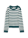 Strickpullover mit Streifenmuster