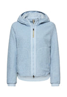 Polar-Fleecejacke mit fester Kapuze