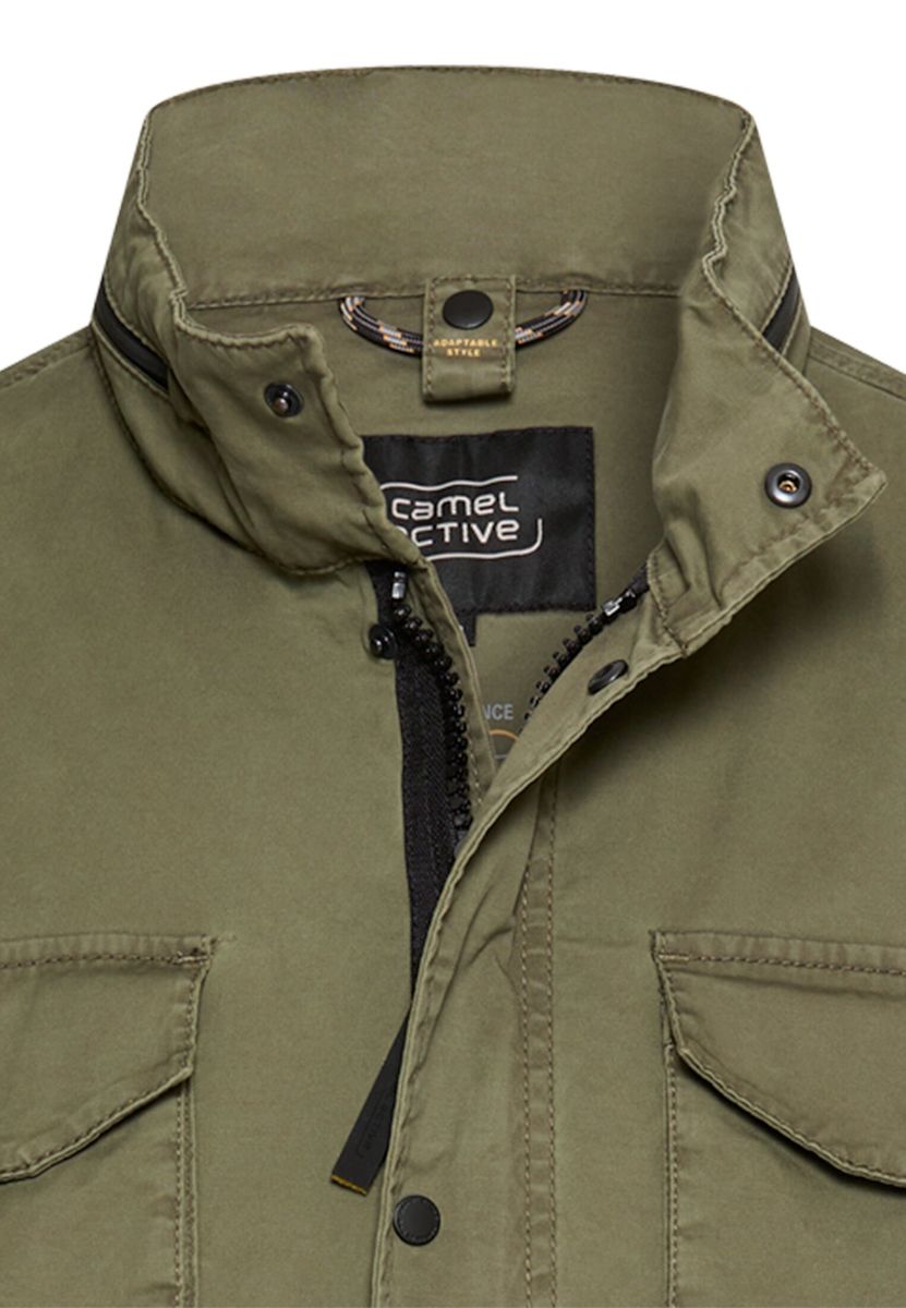Blouson mit rollbarer Kapuze