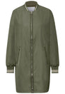 Long Bomber Jkt w. College Det