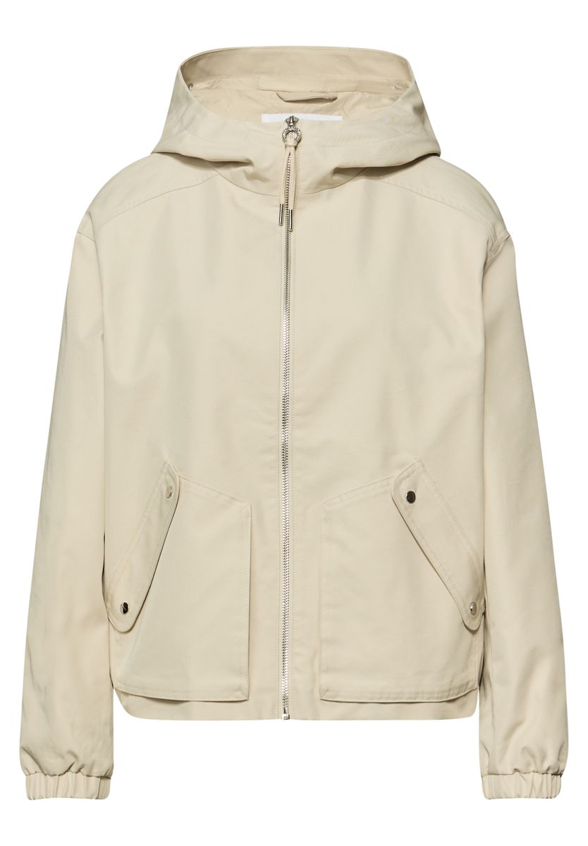Short Cotton Jkt w. Hoody