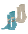 Burlington Everyday Argyle Mix 2-Pack Herren