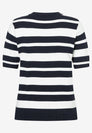 Striped short Sleeved Pullover