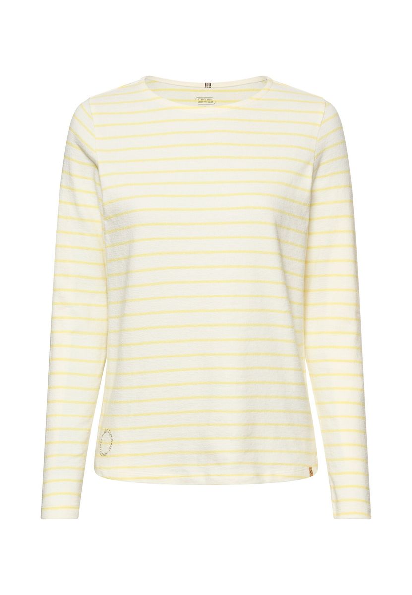 Langarm-T-Shirt aus reiner Baumwolle