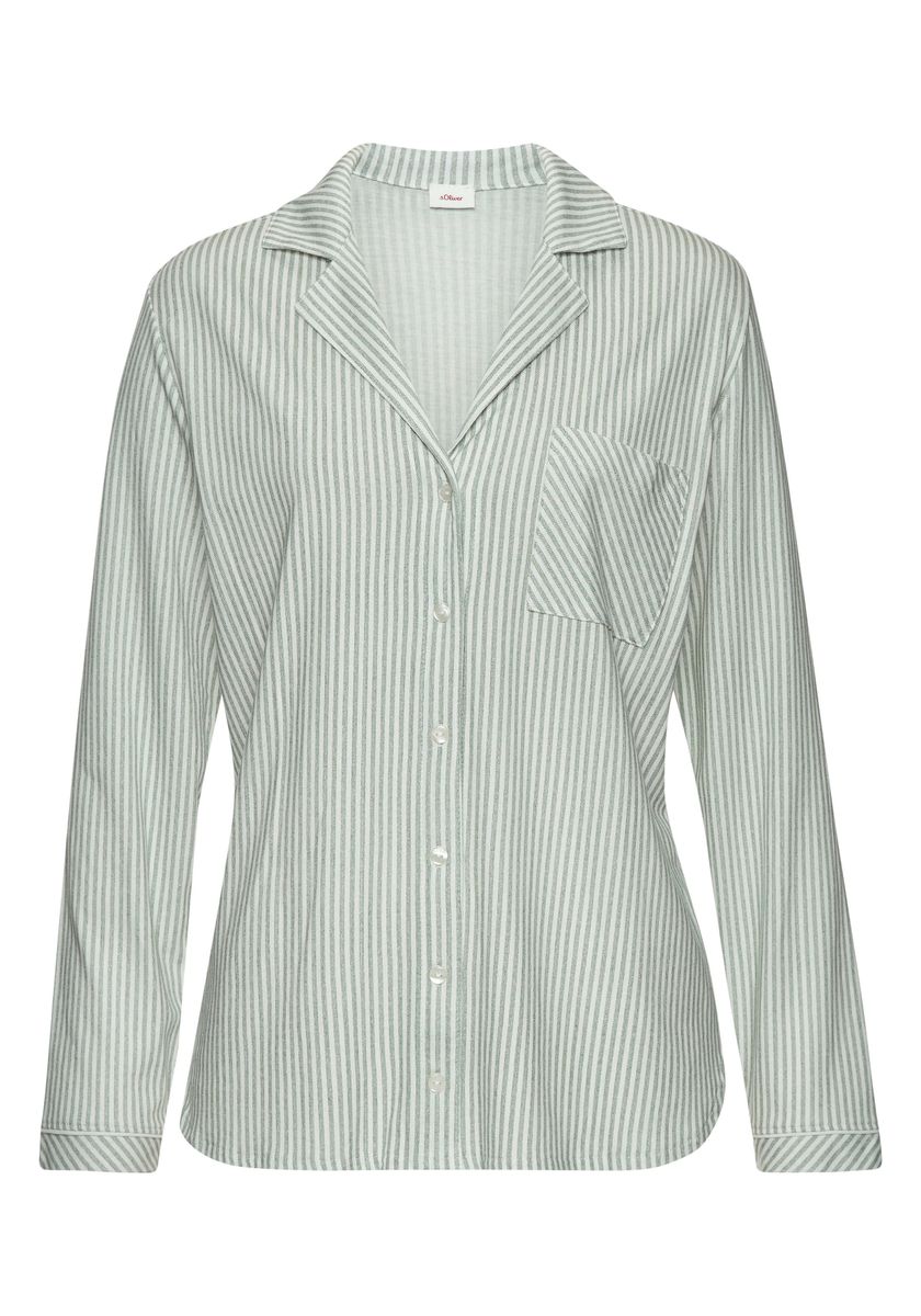s.O summer stripes button longshirt