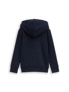 badge hoody jacket