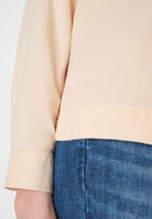 Hemdbluse in Unifarbe