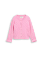ajour knit jacket