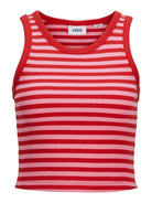 JXFALLON STR SL STRIPE RIB TOP JRS