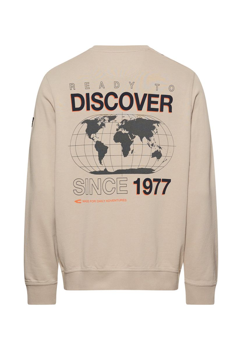 Pullover mit Backprint