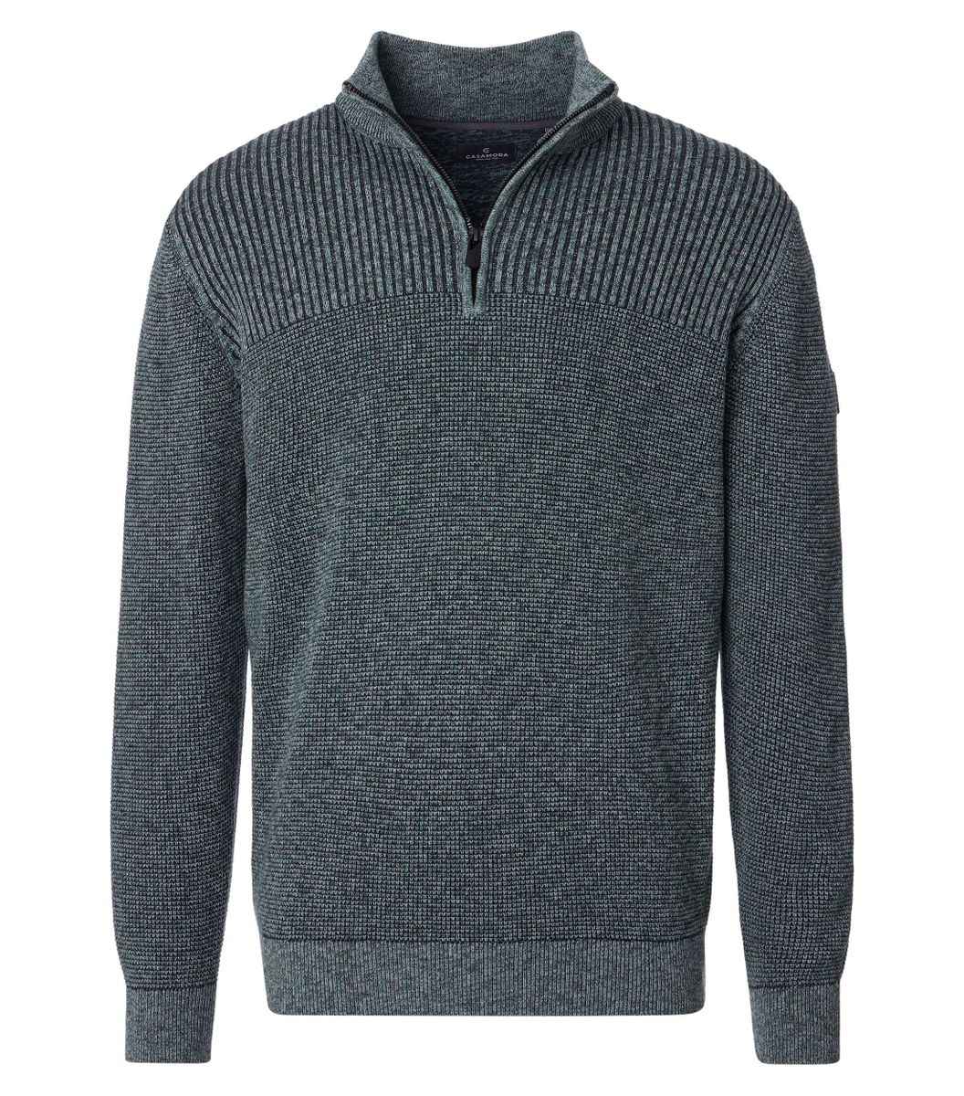 half-zip sweater