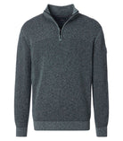 half-zip sweater
