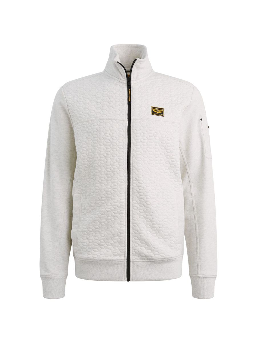 Zip jacket jacquard interlock fren