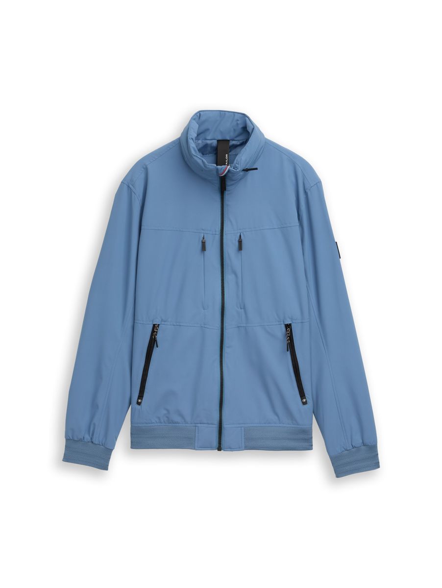 Blouson Jacke mit verstaubarer Kapuze