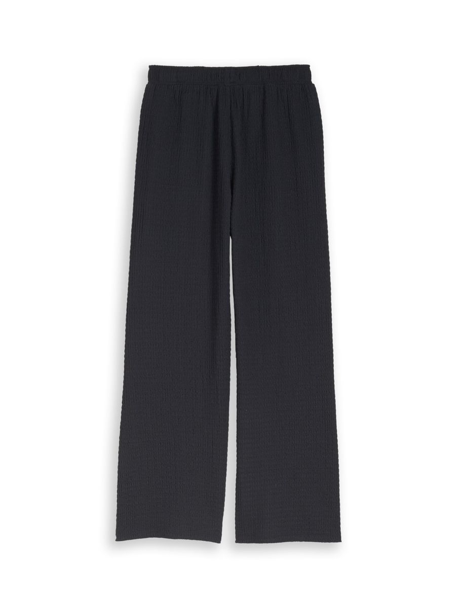 structured wide leg pants