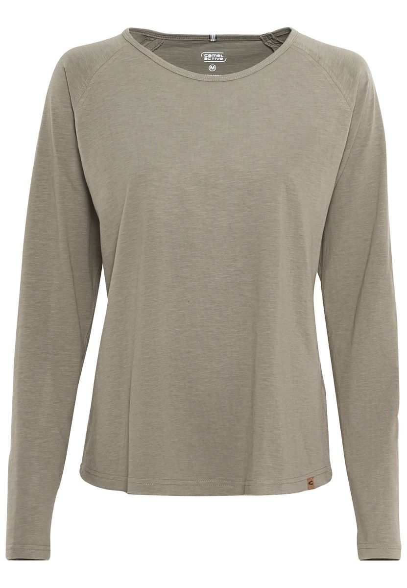 Jerseyshirt mit Rundhalsauschnitt