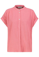 Damen, Bluse kurzarm