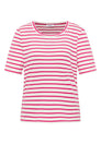 T-Shirt mit Rundhals und Streifen