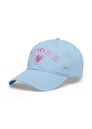 Baumwoll-Cap mit AMORE-Stickerei