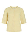 VILIGA 2/4 O-NECK KNIT CARDIGAN - N