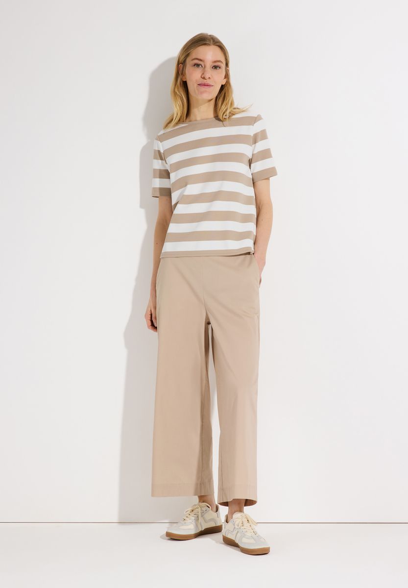 Boxy Shirt with Stripes