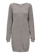 JDYWHITNEY MEGAN L/S BOAT DRESS KNT NOOS