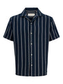 JJECOBA STRIPE RESORT SHIRT SS SN