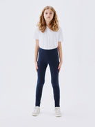 NKFDAVINA SOLID SWE LEGGING  BRU N