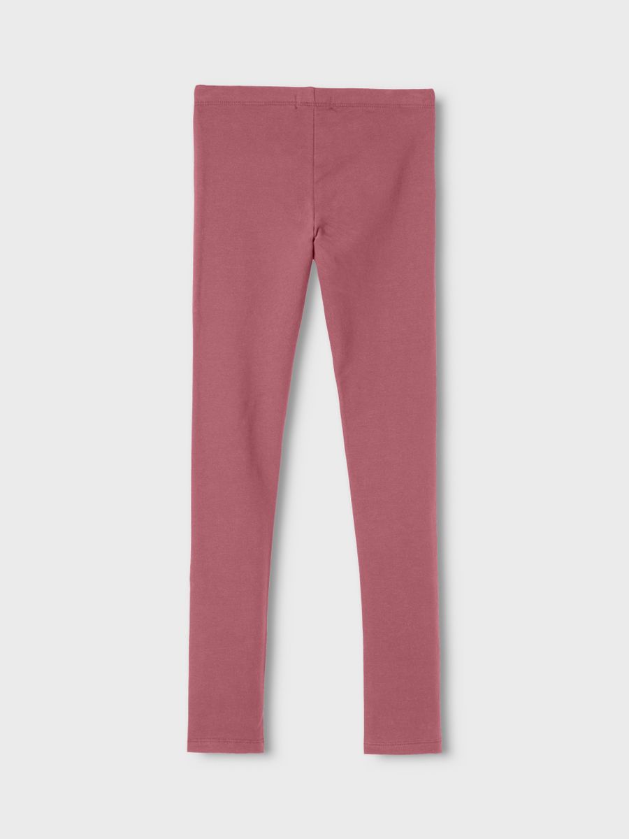 NKFDAVINA SOLID SWE LEGGING  BRU N NOOS