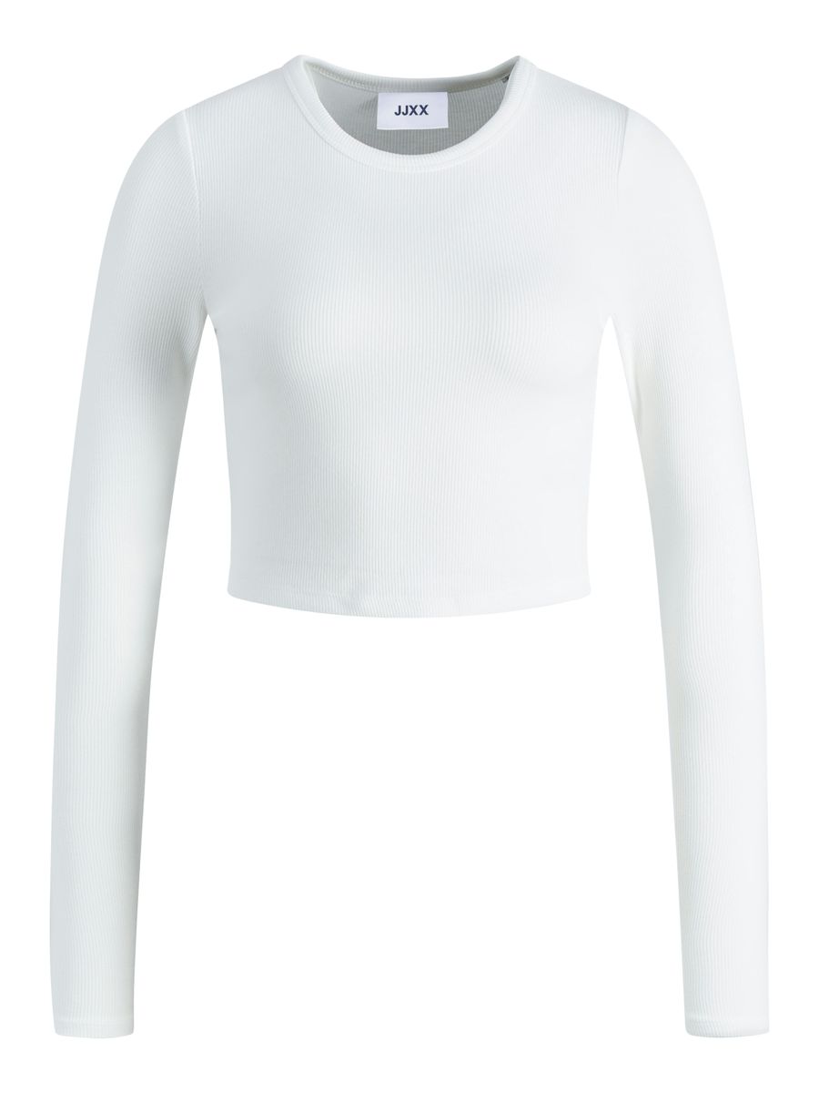 JXFELINE STR LS RIB TEE JRS NOOS