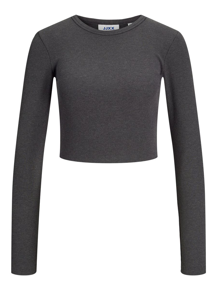 JXFELINE STR LS RIB TEE JRS NOOS
