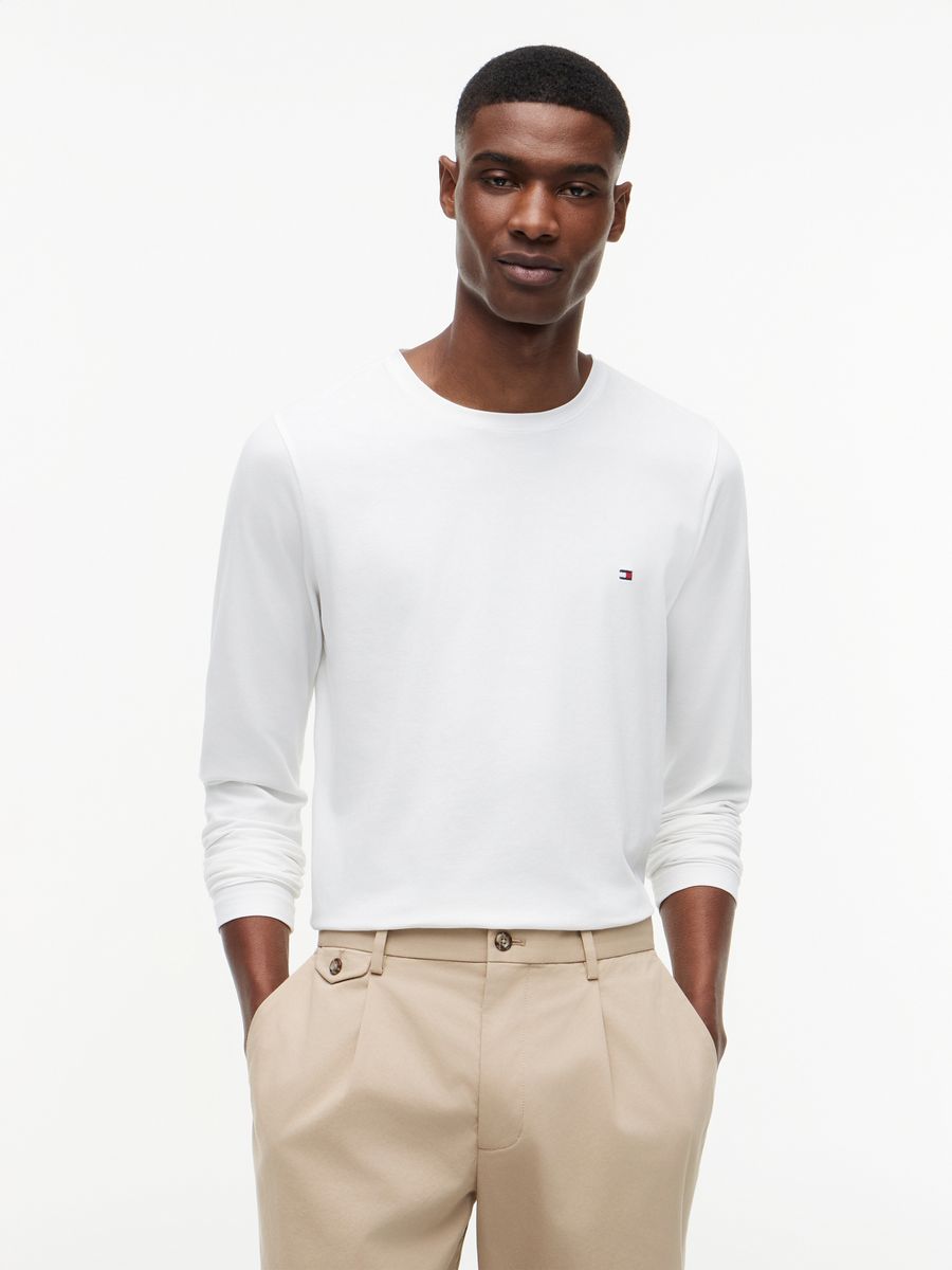 STRETCH SLIM FIT LONG SLEEVE TEE