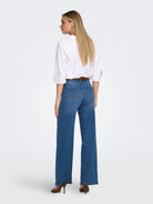 ONLMADISON BLUSH HW WIDE DNM DOT372