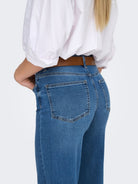 ONLMADISON BLUSH HW WIDE DNM DOT372