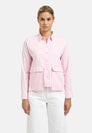 Overlapping Pocket Blouse