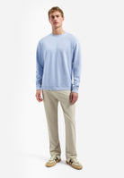 Sweater Crewneck French Terry Garment Dyed