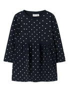 NMFDAVINA LS SWEAT BRU DRESS NOOS