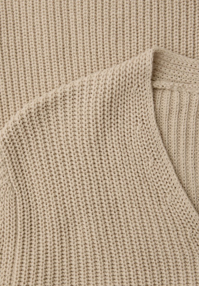 LTD QR_V-neck sweater