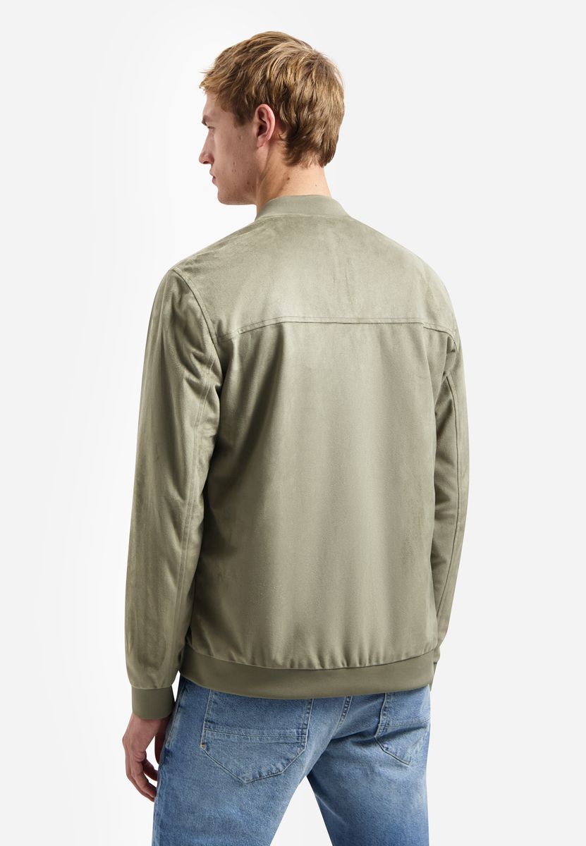 Jacket Short Fake Suede