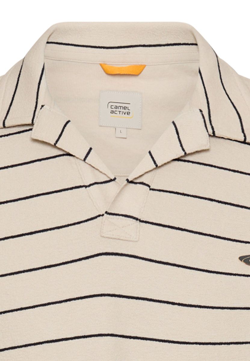 Poloshirt mit kontrastierenden Details