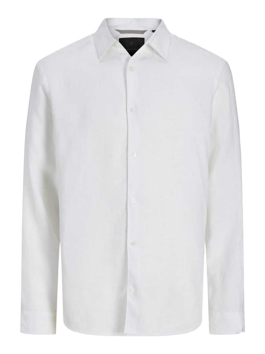 JPRBLALAWRENCE LINEN LS SHIRT SN