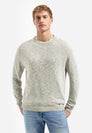 Pullover Crewneck Melange With Linen